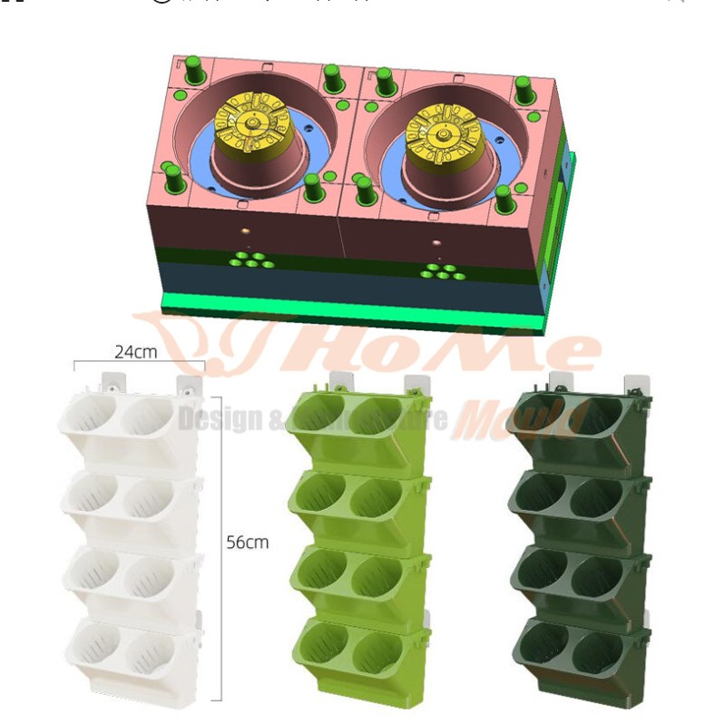 Plastová forma na květináče Designová forma Hongmei Mold Plastic