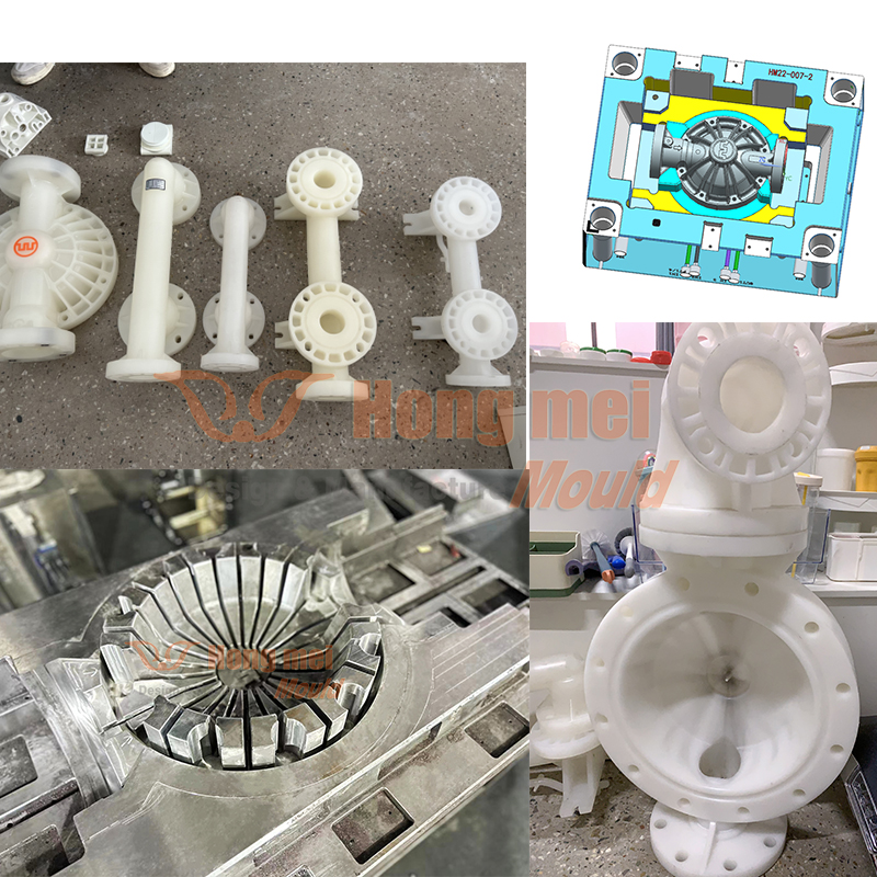 Profesionální výrobce plastových forem pro vstřikovací formy s pneumatickým membránovým čerpadlem PTFE Vzduchové čerpadlo Muold Membrane Pump Tooling