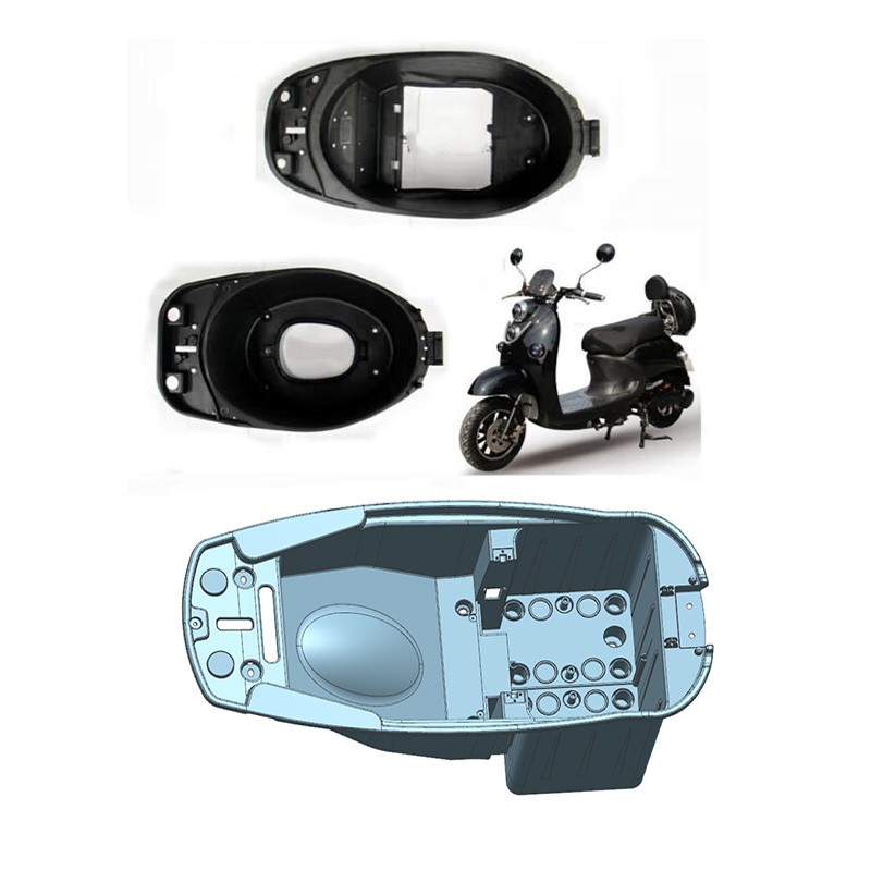 Forma na sedlo motocyklu